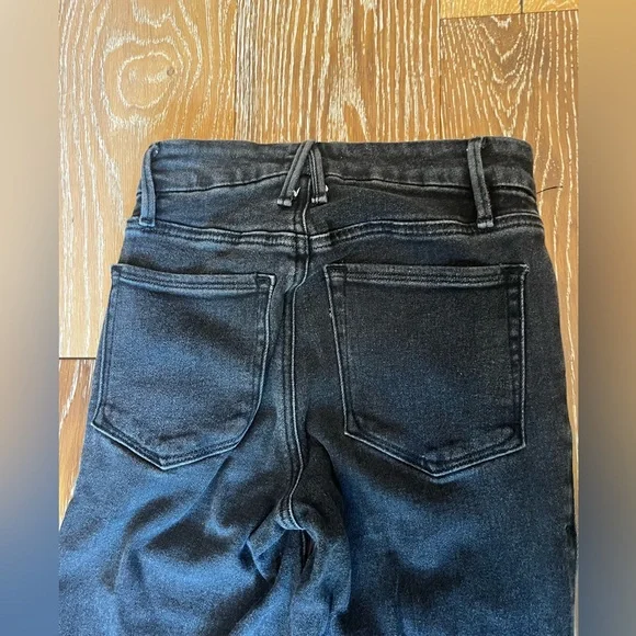 Good American good legs skinny black jeans - Picture 11 of 13